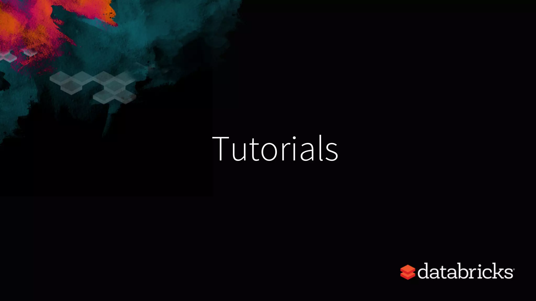 Tutorials 