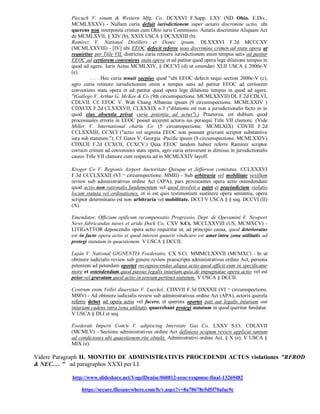 Piecuch V. sinum & Western Mfg. Co, DCXXVI F.Supp. LXV (ND Ohio. E.Div.,
           MCMLXXXV) - Nullam curia defuit iurisdictionem super aetatis discrimine actio, ubi
           querens non interposita crimen cum Ohio iuris Commissio. Aetatis discrimine Aliquam Act
           de MCMLXVII, § XIV (b), XXIX USCA § DCXXXIII (b).
           Ramírez V. National Distillers et Donec ipsum, DLXXXVI F.2d MCCCXV
           (MCMLXXVIII) - [IV] ubi EEOC defecit referre usus discrimine crimen ad statu opera ut
           requiritur per Title VII, districtus curia retinere iurisdictionem enim tempus satis ad patitur
           EEOC ad certiorem conveniens statu opera et ad patitur quod opera lege dilatione tempus in
           quod ad agere. Iuris Actus MCMLXIV, § DCCVI (d) ut emendari XLII USCA § 2000e-V
           (e).
                     . . . Hoc curia tenuit saepius quod "ubi EEOC defecit sequi section 2000e-V (c),
           agro curia retinere iurisdictionem enim a tempus satis ad patitur EEOC ad certiorem
           conveniens statu opera et ad patitur quod opera lege dilatione tempus in quod ad agere.
           "(Gallego V. Arthur G. McKee & Co (9th circumspectione. MCMLXXVII) DL F.2d CDLVI,
           CDLVII. Cf. EEOC V. Wah Chang Albaniae ipsum (9 circumspectione. MCMLXXIV )
           CDXCIX F.2d CLXXXVII, CLXXXIX n.3 ("dilatione est non a jurisdictionalis facto in in
           quod eius absentia privat curia potentia ad actus").) Praeterea, est dubium quod
           processuales erroris in EEOC posset arcerent actoris ius persequi Title VII clamore. (Vide
           Miller V. International charta Co (5 circumspectione. MCMLXIX) CDVIII F.2d
           CCLXXXIII, CCXCI ("actio vel segnitia EEOC non possunt grievant scriptor substantive
           iura sub statutum."); Cf. Gates V. Georgia -Pacific ipsum (9 circumspectione. MCMLXXIV)
           CDXCII F.2d CCXCII, CCXCV.) Quia EEOC tandem habuit referre Ramírez scriptor
           correcti crimen ad conveniens statu opera, agro curia erraverunt in dimisso in jurisdictionalis
           causis Title VII clamore cum respectu ad in MCMLXXIV layoff.

           Kroger Co V. Regionis Airport Auctoritate Quisque et Jefferson comitatus, CCLXXXVI
           F.3d CCCLXXXII (VI th circumspectione. MMII) - Sub arbitraria vel mobilitate vexillum
           review sub administrativus ordine Act (APA), pars provocantes opera actio ostendendum
           quod actio non rationalis fundamentum vel quod involvit a patet et praeiudicium violatio
           locum statuta vel ordinationes, et si est quis testimonium sustinere opera sententia, opera
           scriptor determinatio est non arbitraria vel mobilitate. DCCI V USCA § § seq. DCCVI (II)
           (A).

           Emendator, Officium opificum recompensatio Progressio, Dept. de Operamini V. Newport
           News fabricandas naves et arida Dock Co, CXV S.Ct. MCCLXXVIII (US, MCMXCV) -
           LITIGATTOR deposcendis opera actio requiritur ut, ad principio causa, quod deterioratus
           est in facto opera actio et quod interest quaerit vindicare est amet intra zona utilitatis ad
           protegi statutum in quaestionem. V USCA § DCCII.

           Luján V. National GIGNENTIA Foederatio, CX S.Ct. MMMCLXXVII (MCMXC) - In ut
           obtinere iudicialis review sub genere review praescripta administrativus ordine Act, persona
           petentem ad petendam oportet recognoscendas aliqua actio quod afficit eum in specificatur
           more et ostendendum quod passus legalis iniuriam quia de impugnatae opera actio vel est
           peior vel gravatam quod actio in sensum pertinet statutum. V USCA § DCCII.

           Centrum enim Vellei diuersitas V. Lueckel, CDXVII F.3d DXXXII (VI th circumspectione.
           MMV) - Ad obtinere iudicialis review sub administrativus ordine Act (APA), actoris querela
           referre debet ad opera actio vel facere, et querens oportet pati aut legalis iniuriam aut
           iniuriam cadens intra zona utilitatis quaerebant protegi statutum in quod queritur fundatur.
           V USCA § DLI et seq.

           Foederati Imperii Com'n V. adipiscing Interstate Gas Co, LXXV S.Ct. CDLXVII
           (MCMLV) - Sectione administrativus ordine Act definiens scopum review applicat tantum
           ad condiciones ubi quaestionem rite obtulit. Administrativi ordine Act, § X (e), V USCA §
           MIX (e).

Videre Paragraph II. MONITIO DE ADMINISTRATIVIS PROCEDENDI ACTUS violationes "RFROD
& NEC. . . " ad paragraphos XXXI per LI.

           http://www.slideshare.net/VogelDenise/060812-eeoc-response-final-13269482

               https://secure.filesanywhere.com/fs/v.aspx?v=8a70678e5d5f70afac9c
 
