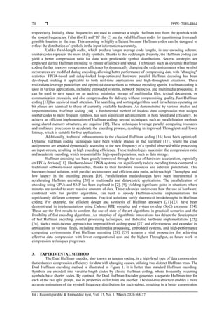 FPGA implementation of high-performance Huffman encoder for image ...