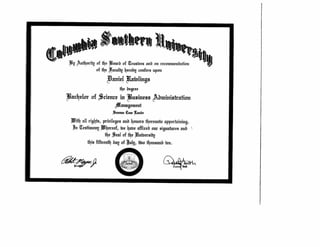 CSU Bachelor Degree