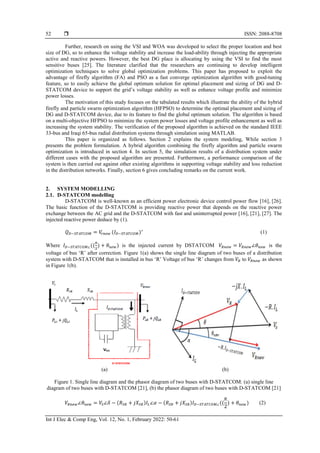 A hybrid algorithm for voltage stability enhancement of distribution ...