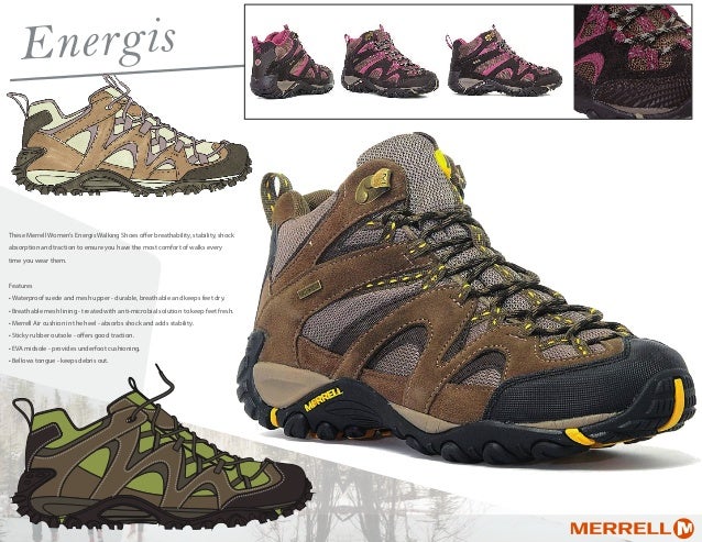 merrell energis walking shoe