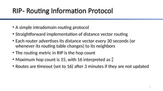 Implement Rip Protocol RIP implementation routing information protocol | PPTX