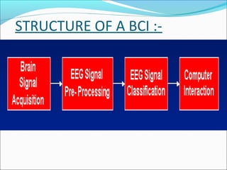 STRUCTURE OF A BCI :-
 