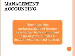 MANAGEMENTMANAGEMENT
ACCOUNTINGACCOUNTING
 