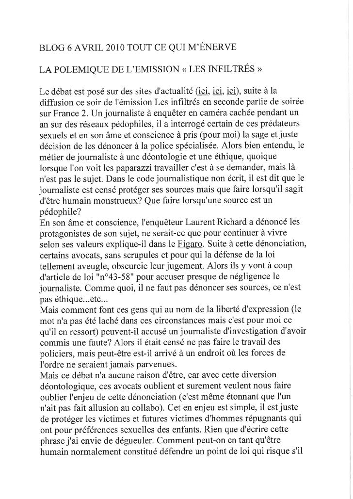 REVUE DE PRESSE DU 6 AVRIL 2010 (1)