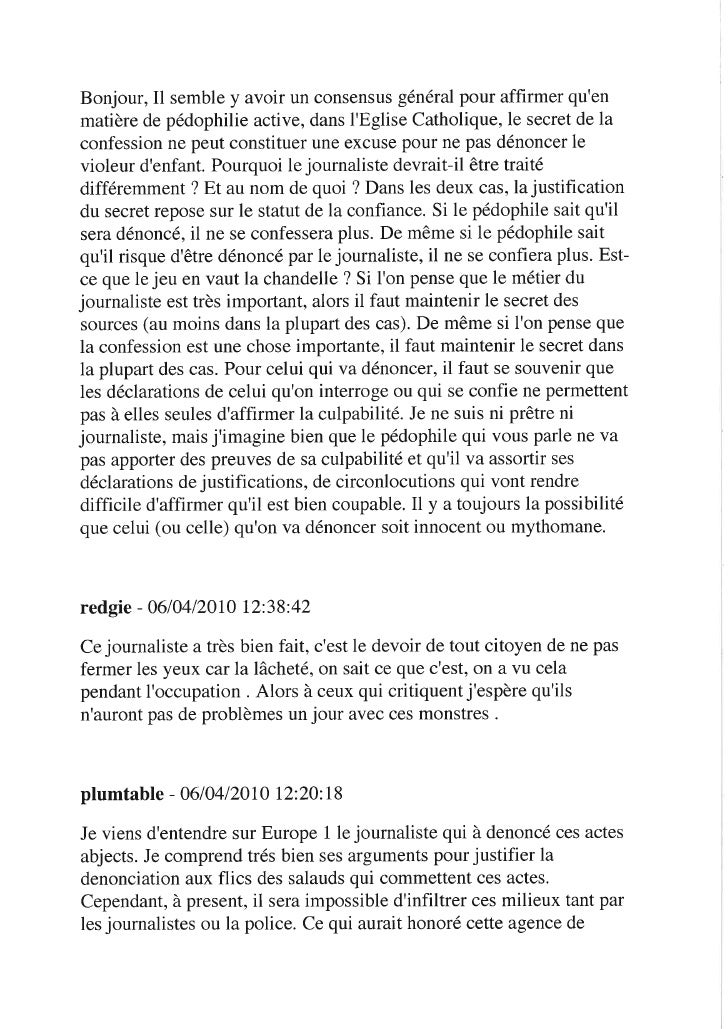 REVUE DE PRESSE DU 6 AVRIL 2010 (1)