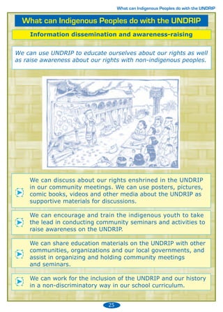 Undrip Poster.pdf Indigenous People: Learn and exercise your rights | PDF
