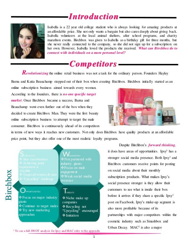 Free case study template image