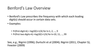 Harnessing Statistical Power with E(MAD) in Benford's Law Research and ...