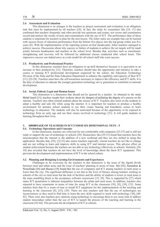 ICT Competencies among School Teachers: A Review of Literature | PDF