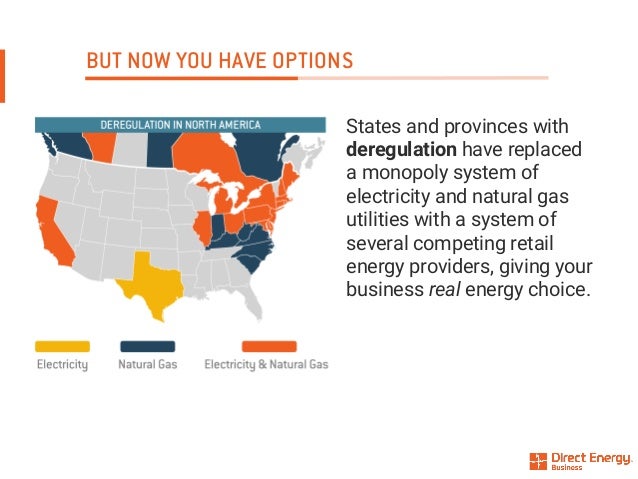 deregulation of energy