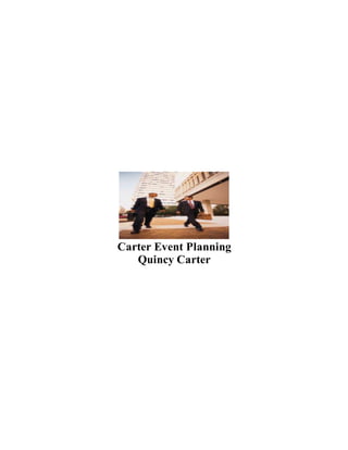 Carter Event Planning
Quincy Carter
 