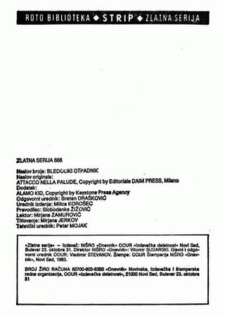 0666. BLEDOLIKI OTPADNIK