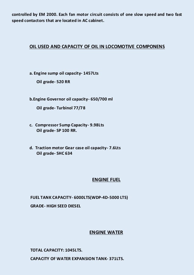 project report trainee engineer at diesel locomotive shed indian ra ecc full form