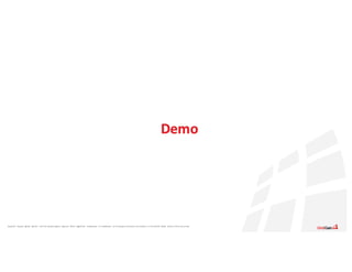 Apache®,	 Apache	 Ignite,	 Ignite®,	 and	the	 Apache	 Ignite	 logo	are	 either	 registered	 trademarks	 or	trademarks	 of	the	Apache	 Software	 Foundation	 in	the	United	 States	 and/or	other	countries.
Demo
 