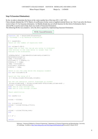 Modelling and Simulations Minor Project | PDF
