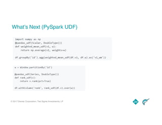 Improving Python and Spark Performance and Interoperability with Apache Arrow with Julien Le Dem and Li Jin  Slide 46
