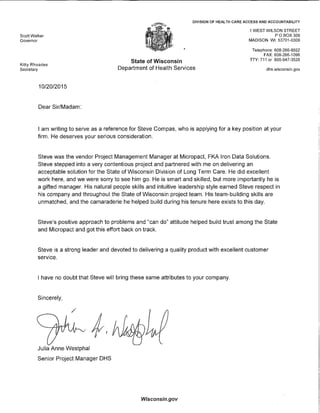 20151020 JAW WI DHS Letter