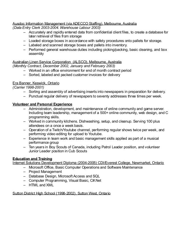 James Pacey Resume 2016
