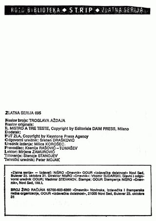 0695. TROGLAVA AŽDAJA