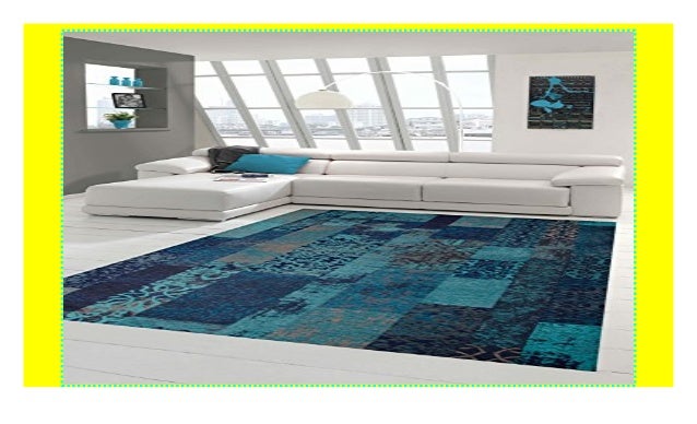 Moderner Teppich Designer Teppich Orientteppich Wohnzimmer Teppich M