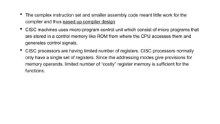 Advanced processor principles | PPTX