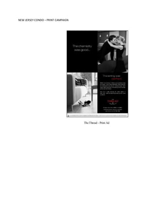 NEW JERSEY CONDO – PRINT CAMPAIGN
 