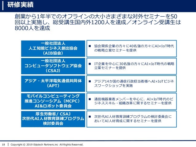 Aiビジネス推進人材育成プログラムのご紹介