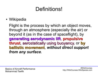 Aircraft Performance: Mission | PDF