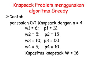 Algoritma Greedy | PPTX