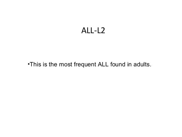 what is the rarest form of leukemia aml vs all 5th semester what is the rarest form of leukemia aml vs all 5th semester