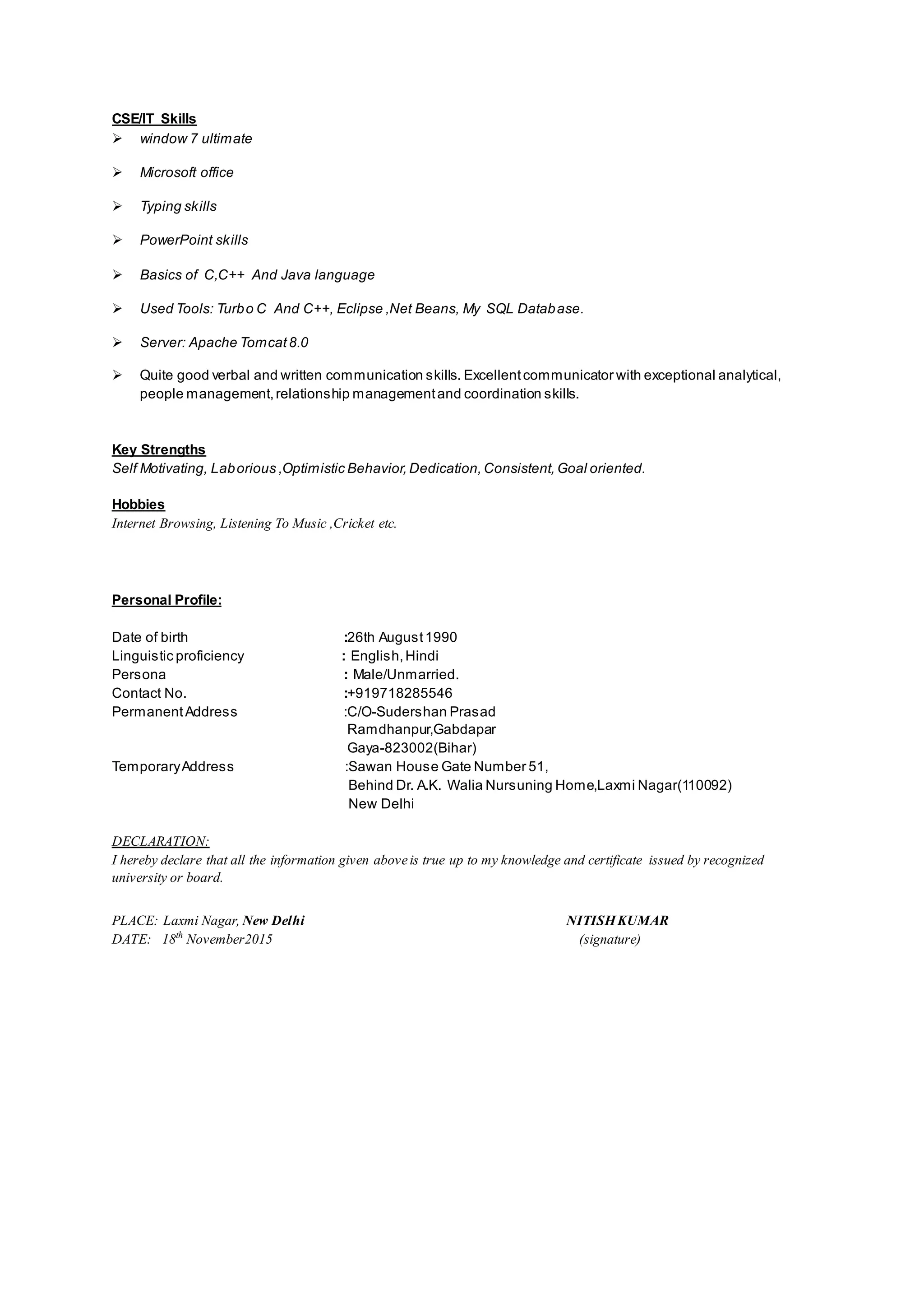 Nitish kumars pdf