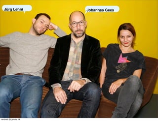 Jürg Lehni

vendredi 31 janvier 14

Johannes Gees

 