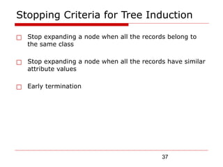 Inducing Classification Tree Basic Process of Classification with Example | PPTX