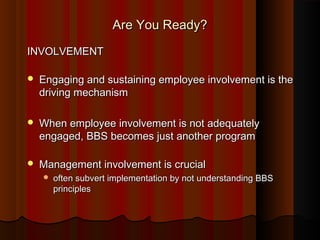 Behavior Based Safety | PPT