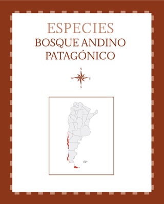ESPECIES
BOSQUE ANDINO
PATAGÓNICO
 