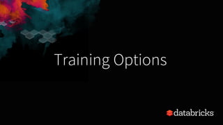 Training Options
 