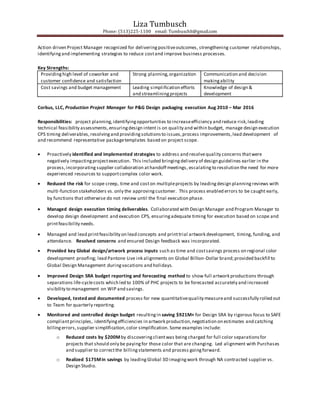 Liza Tumbusch Resume Feb 2016 | PDF
