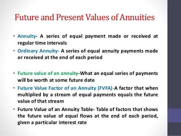 Chapter 6 The Time Value Of Money