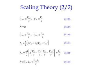 [06] Chapter06_Electrical Characteristic of MOSFETs.ppt