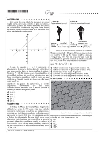 *cinZ25dom12*

QUESTÃO 113                                                                             QUESTÃO 115
                                                                                                                     TEXTO I




                                 /(,51(5 1 7URQFR FRP FDGHLUD GHWDOKH 