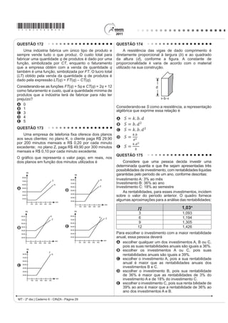 FLHQWt¿FD UHDOL]DGD SRU XPD XQLYHUVLGDGH EUDVLOHLUD
1HVVD VLWXDomR HVSHFt¿FD GH FRPXQLFDomR D IXQomR                                         A identidade de uma nação está diretamente ligada à
referencial da linguagem predomina, porque o autor do                                     cultura de seu povo. O texto mostra que, no período
texto prioriza                                                                            FRORQLDO EUDVLOHLUR R 3RUWXJXrV R ËQGLR H R 1HJUR
A as suas opiniões, baseadas em fatos.                                                    formaram a base da população e que o patrimônio
B os aspectos objetivos e precisos.                                                       linguístico brasileiro é resultado da
C os elementos de persuasão do leitor.                                                    A contribuição dos índios na escolarização dos
D os elementos estéticos na construção do texto.                                              brasileiros.
E os aspectos subjetivos da mencionada pesquisa.                                          B diferença entre as línguas dos colonizadores e as
                                                                                              dos indígenas.
QUESTÃO 120
                                                                                          C importância do padre Antônio Vieira para a literatura
          3HTXHQR FRQFHUWR TXH YLURX FDQomR                                                   de língua portuguesa.
                                                                                          D origem das diferenças entre a língua portuguesa e
                                                                                              as línguas tupi.
Não, não há por que mentir ou esconder                                                    E LQWHUDomR SDFt¿FD QR XVR GD OtQJXD SRUWXJXHVD H GD
A dor que foi maior do que é capaz meu coração                                                língua tupi.
1mR QHP Ki SRU TXH VHJXLU FDQWDQGR Vy SDUD H[SOLFDU
Não vai nunca entender de amor quem nunca soube amar
Ah, eu vou voltar pra mim
Seguir sozinho assim
Até me consumir ou consumir toda essa dor
Até sentir de novo o coração capaz de amor
     9$1'5e * 'LVSRQtYHO HP KWWSZZZOHWUDVWHUUDFRPEU $FHVVR HP  MXQ 

Na canção de Geraldo Vandré, tem-se a manifestação
da função poética da linguagem, que é percebida na
elaboração artística e criativa da mensagem, por meio
de combinações sonoras e rítmicas. Pela análise do
texto, entretanto, percebe-se, também, a presença
marcante da função emotiva ou expressiva, por meio da
qual o emissor
A imprime à canção as marcas de sua atitude pessoal,
    seus sentimentos.
B transmite informações objetivas sobre o tema de
    que trata a canção.
C busca persuadir o receptor da canção a adotar um
    certo comportamento.
D SURFXUD H[SOLFDU D SUySULD OLQJXDJHP TXH XWLOL]D SDUD
    construir a canção.
E REMHWLYD YHUL¿FDU RX IRUWDOHFHU D H¿FLrQFLD GD
    mensagem veiculada.
                                                                                                              LC - 2º dia | Caderno 6 - CINZA - Página 14
 