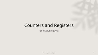 Counter Rigester Counter Register power point to learn good | PPTX