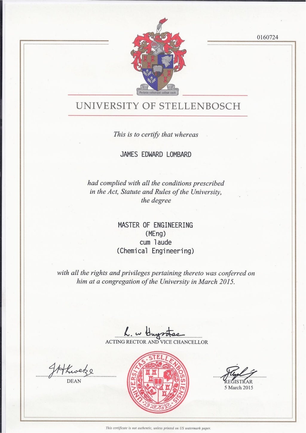 Graduation Degree Certificate Graduation Degree Certificate