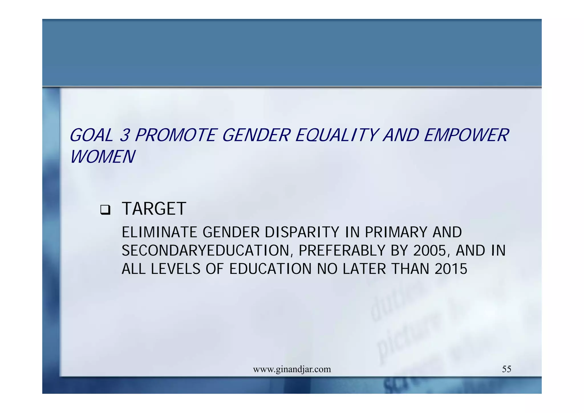 DEVELOPMENT AND ADMINISTRATION (II)