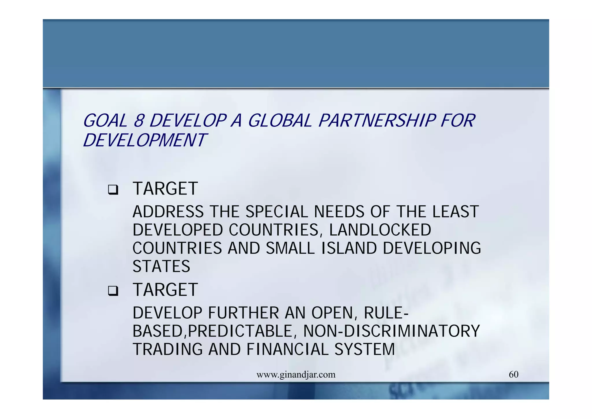 DEVELOPMENT AND ADMINISTRATION (II)