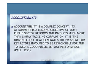 DEVELOPMENT AND ADMINISTRATION (II)