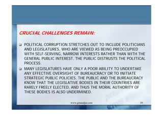 DEVELOPMENT AND ADMINISTRATION (II)