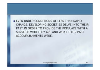 DEVELOPMENT AND ADMINISTRATION (II)